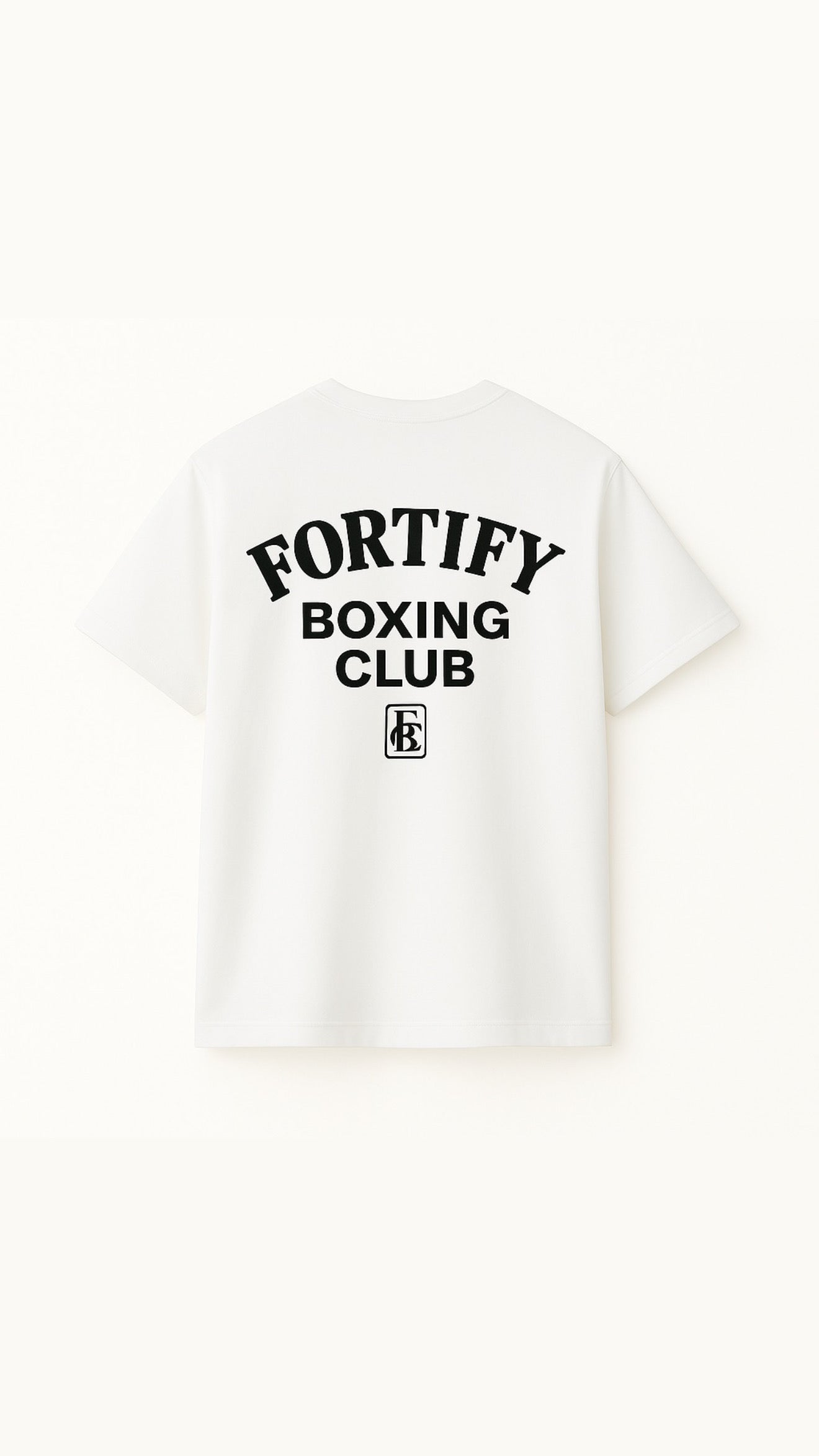 Fortify White Tee