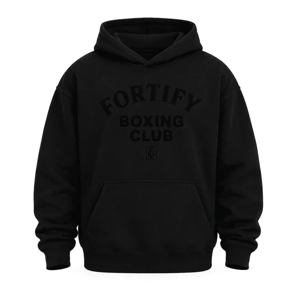Fortify Hoodie Black on Black