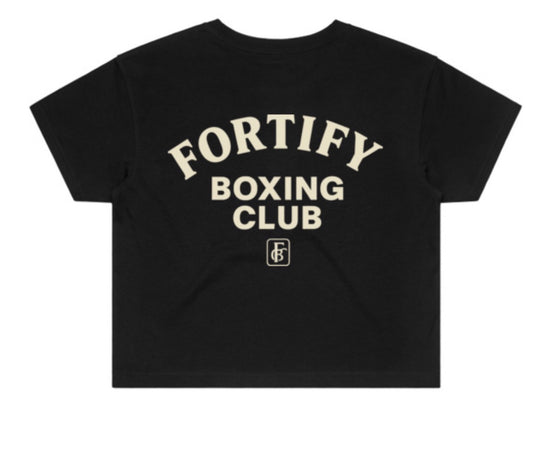 Women’s Black Crop Top